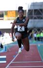 Chioma Matthews (Blackheath and Bromley) triple jump winner at the UK Women's National League, Premier, Meadowbank, Edinburgh.